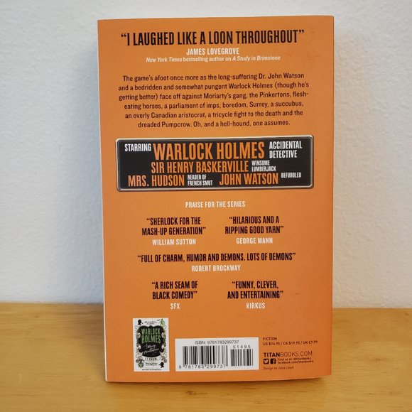 Warlock Holmes: The Hell-Hound of the Baskervilles by G.S. Denning (paperback) - Picture 2 of 5